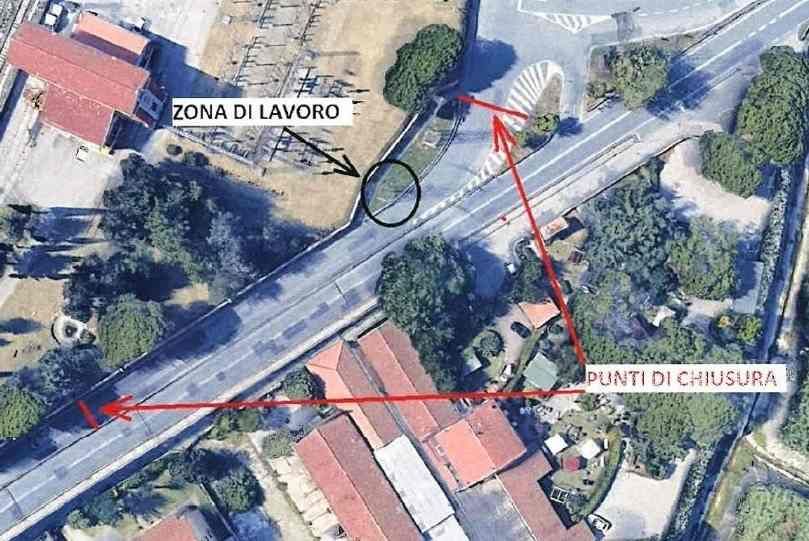 Domani modifiche alla viabilità in via degli Acquedotti