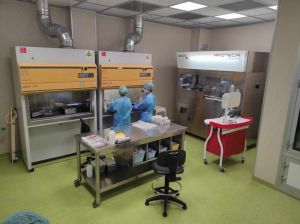 laboratorio per i farmaci antitumorali