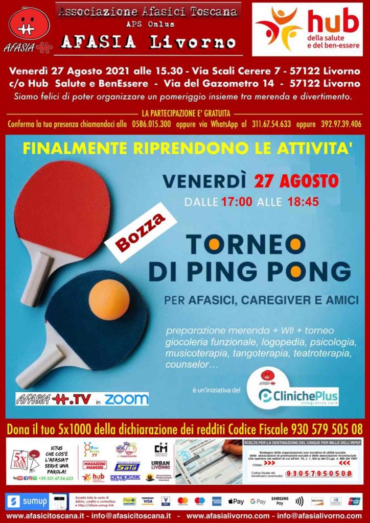 Afasia Torneo di Ping Pong