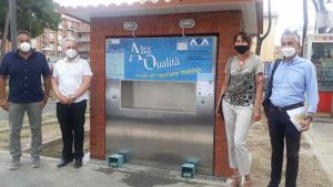 Piazza 2 Giugno, inaugurata nuova fontanella acqua di alta qualità