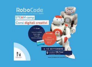 Robotica e creatività per ragazzi e adulti. A Villa Trossi nasce il primo Summer Camp toscano