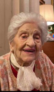 Oggi Leonetta Spagnoli spegne 106 candeline