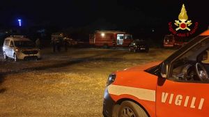 vigili del fuoco ricerca scomparso