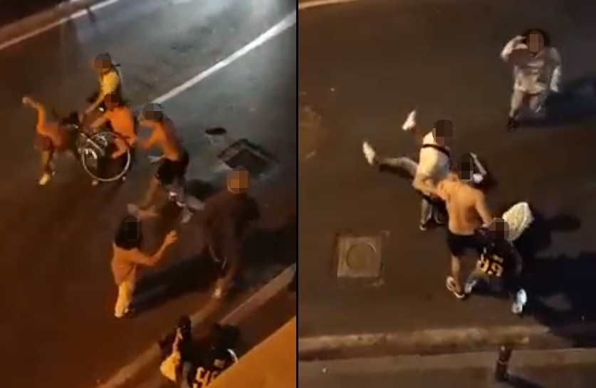 Rissa in via Funaioli, colpito con una bicicletta poi picchiato da due mentre è a terra