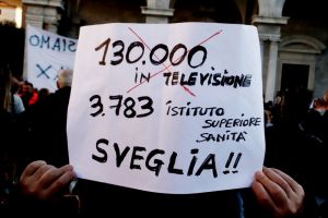 #GreenPass in 1000 in strada a Livorno dopo i nuovi dati ISS (Foto e Vodeo)