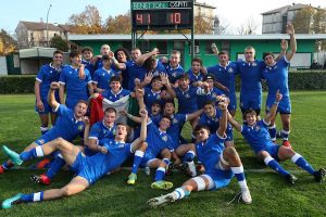 Rugby: il livornese Nanni grande protagonista nel vittorioso match dell'Italia under 18 con l'Irlanda