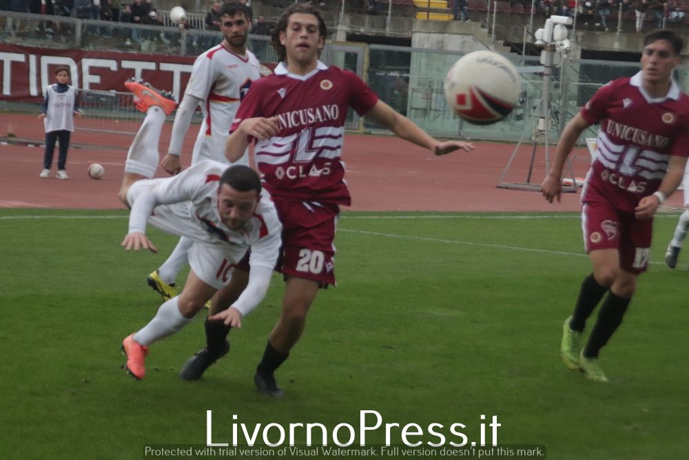 US Livorno-San Miniato, le foto della partita