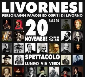 Morozzi presenta Livornesi, sfilata storica tra i personaggi famosi di via Verdi