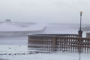 Vento e mareggiate, emessa allerta meteo gialla