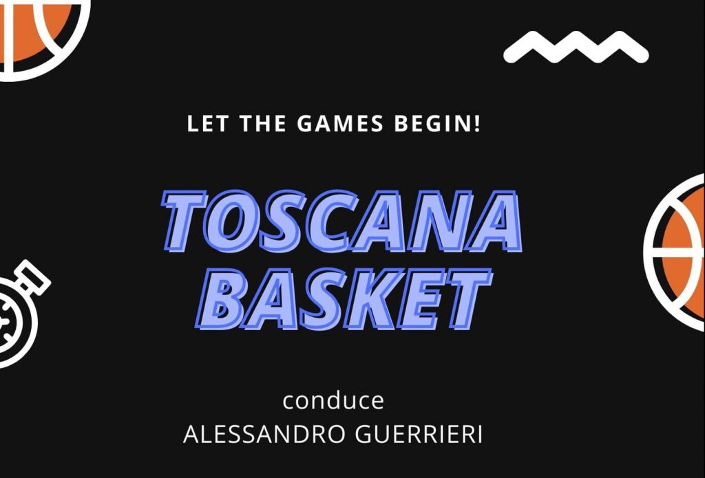 Al via "Toscana Basket" su Telecentro, stasera parla Alessandro