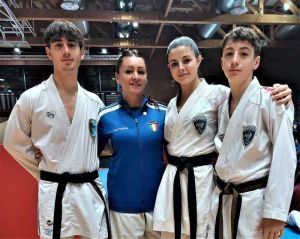 Karate, i Folgorini si allenano con la nazionale giovanile