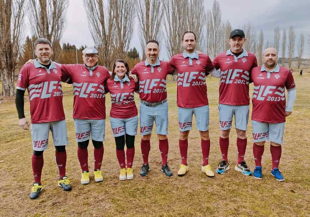 Da sx Ciantelli, Machì, Busoni, Santoni, Favilli, Luchetti, Frangini