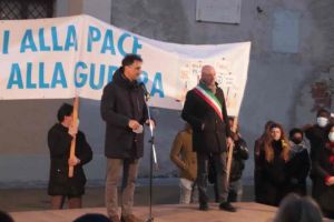 No alla guerra in Ucraina, le parole di Salvetti sindaco di Livorno (video)