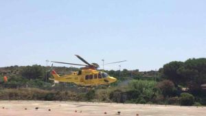 Malore a Capraia, 81enne elitrasportato in ospedale con codice rosso