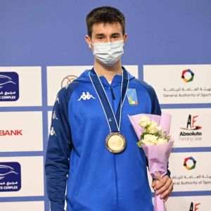 Matteo Iacomoni è medaglia di bronzo nel fioretto maschile individuale cadetti
