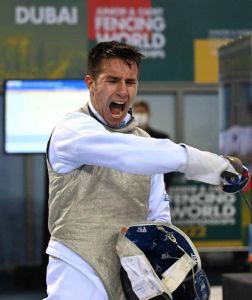 Matteo Iacomoni è medaglia di bronzo nel fioretto maschile individuale cadetti