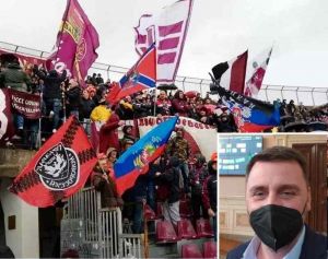 Romiti (FdI): "Ultras Livorno e bandiere a sostegno dell'invasione russia, Salvetti prenda le distanze"