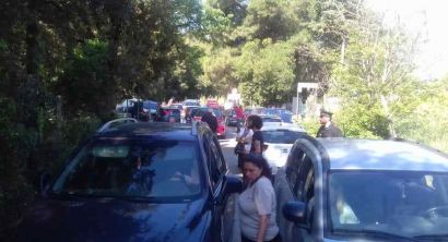 Limoncino, è caos auto e camper bloccati anche sulla strada per la Valle Benedetta (4)