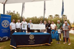 Una gara di golf per il progetto End Polio, il Rotary Club Mascagni raccoglie 1400 euro
