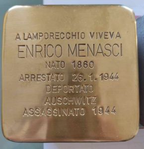 A Lamporecchio una pietra di inciampo dedicata al livornese Enrico Menasci