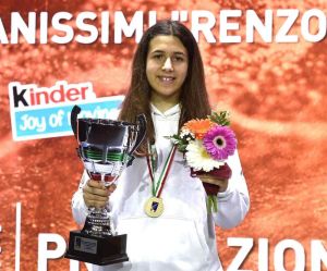 Sciabola femminile, medaglia d’oro per Anna Torre del Fides Livorno