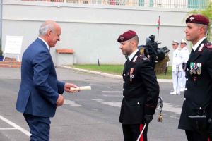 I premiati alla festa dell'Arma
