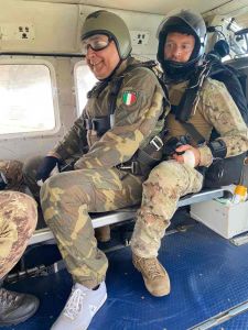 Rosignano Aviolancio in tandem per il sindaco Donati. Suggellata l'amicizia col 185° Reggimento RAO (Foto)