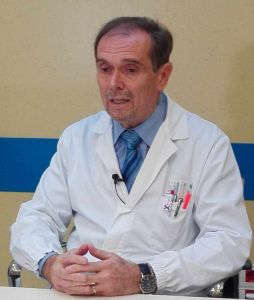 In foto Roberto Andreini, direttore del dipartimento delle Specialità mediche