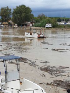 Il fiume Cecina ha rotto gli argini, l'assessore regionale Monni in sopralluogo sui luoghi colpiti