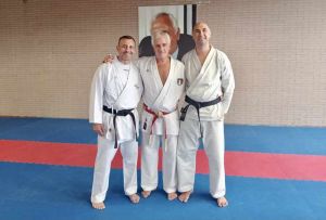 Massimiliano Parolin e Vincenzo Corvaglia conseguono la qualifica di allenatori di karate