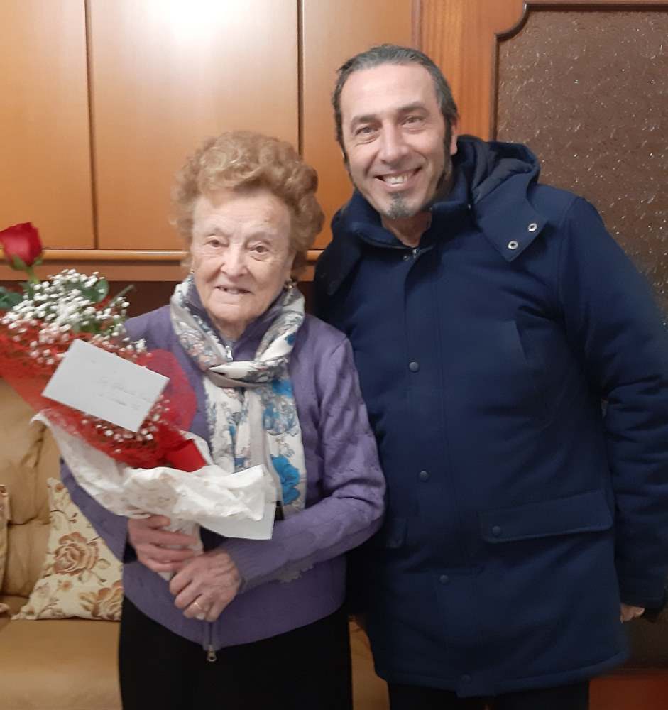 Nonna Mirella Ghelardi Filippi ha superato, in ottima forma, anche il traguardo dei 101 anni