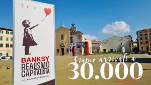 La mostra di Bansky ha raggiunto quota 30.000 visitatori