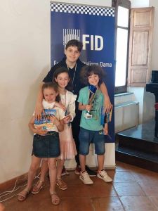 Andrea Palumbo Campione Italiano Giovanile di dama