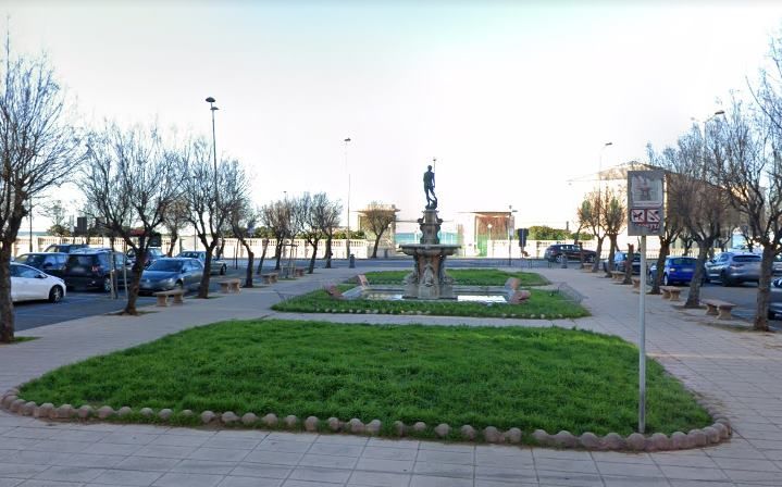 L'area verde in piazza Modigliani intitolata a Giuseppe Emmanuele Modigliani