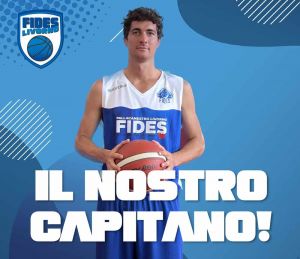 Marco Massoli è il nuovo capitano in casa Fides Pallacanestro Livorno