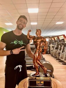 Noe' Daniel, atleta Eos conquista il titolo di Mr. Universo