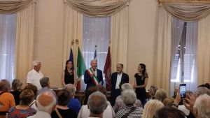 Una delegazione greca della città di Ioannina è stata ricevuta in Comune