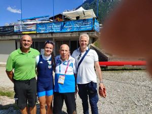 Sara Del Gratta, Campionessa Mondiale di k1 e bronzo nel k4-500m