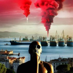 inquinamento portuale da fumi di navi