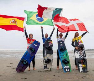 Kitesurf freestyle Francesca Bagnoli, terza a Dunkerque “Un’emozione indescrivibile”