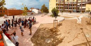 Le case Erp di via Stenone hanno il loro spazio verde, inaugurato l'anfiteatro