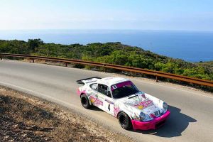 XXXV Rallye Elba Storico, la prima tappa è in mano a Lucio Da Zanche-Maurizio Barone, su Porsche 911 RS