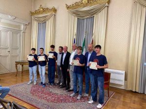 Consegnate le Borse Sportive Drass – Pallacanestro Don Bosco, bella cerimonia nel palazzo comunale