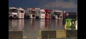 Maltempo, Stagno allagata nei pressi dell'Ugione