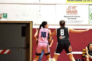 Il Jolly Acli Basket Livorno, fa tre su tre. Siena superata 70-58