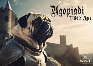 Ugopiadi, tornano le Olimpiadi del cane Carlino, tema Medioevo