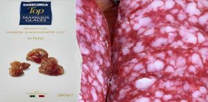 Esselunga richiama marrons glacés, salame e salame affumicato. I lotti interessati