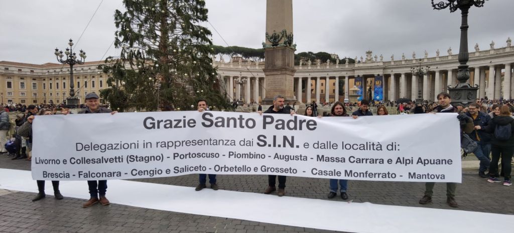 Aree Sin: Magliette Bianche, l'appello del Papa e le richieste dei cittadini al Governo