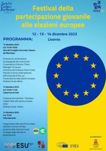 A Livorno inizia il festival della Partecipazione Giovanile alle Elezioni Europee