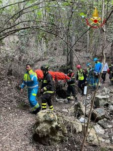 Una 55enne cade dalla Mountain Bike, complesso intervento di soccorso 